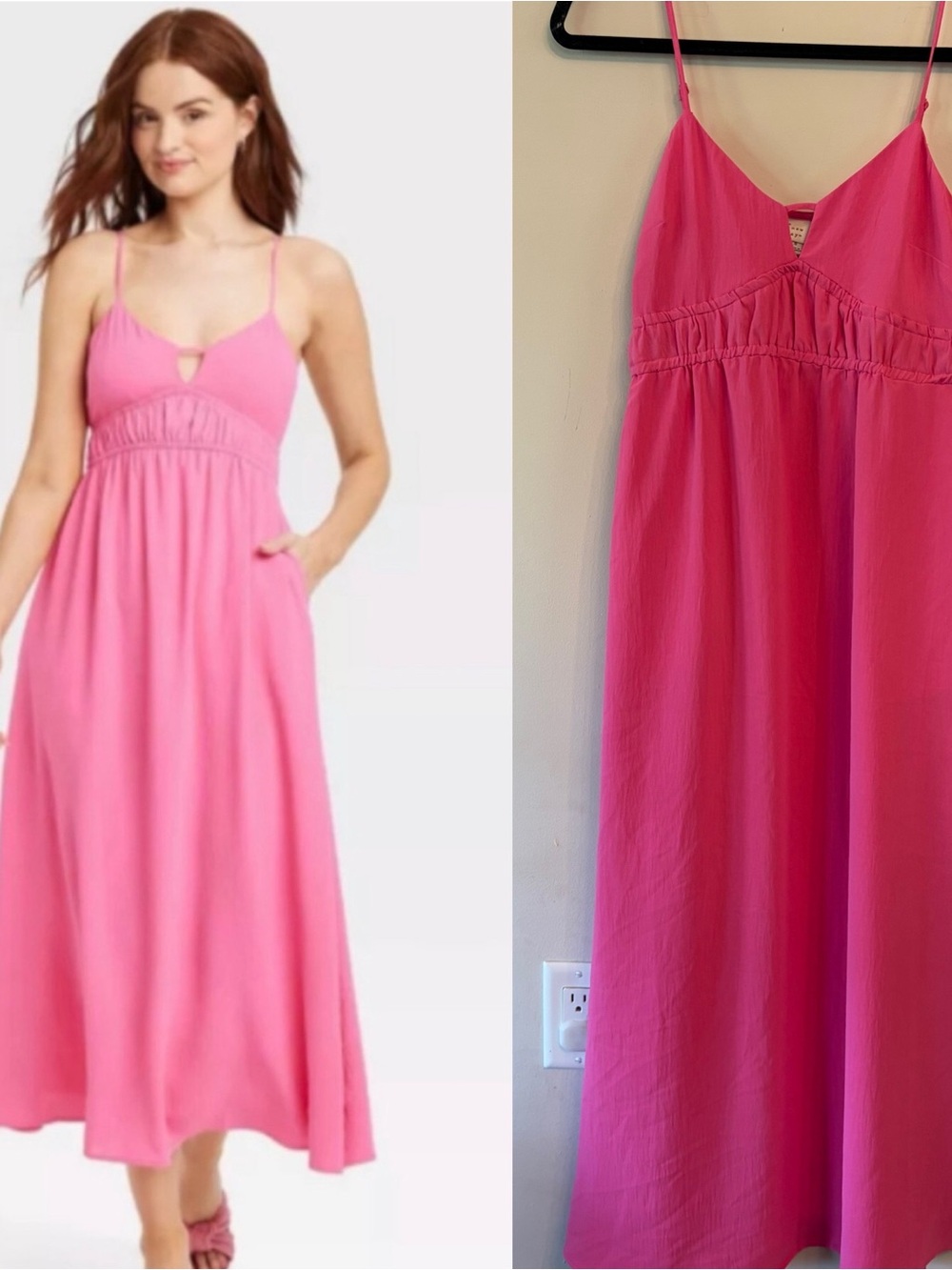 A New Day Hot Pink Maxi Dress